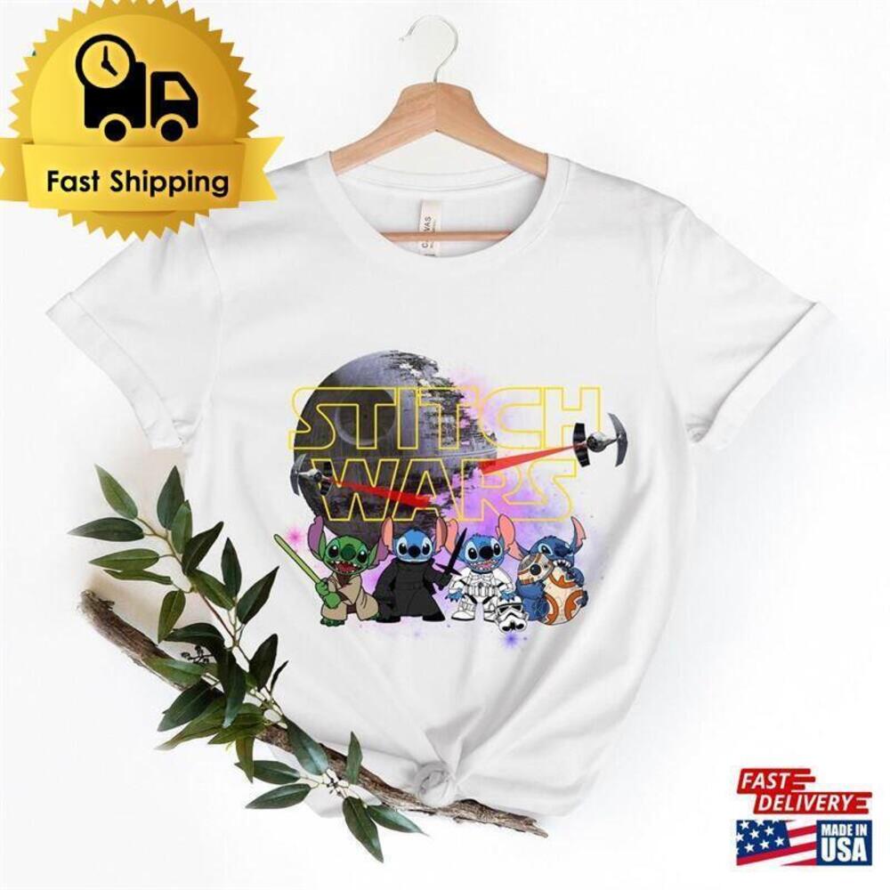 Stitch Wars Shirt Disney Star Galaxy T-shirt Unisex